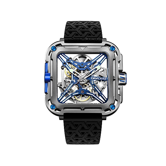 Годинник CIGA DESIGN X Series Titanium-GIFT BOX Cyber Blue Годинник CIGA DESIGN X Series Titanium-GIFT BOX Cyber Blue