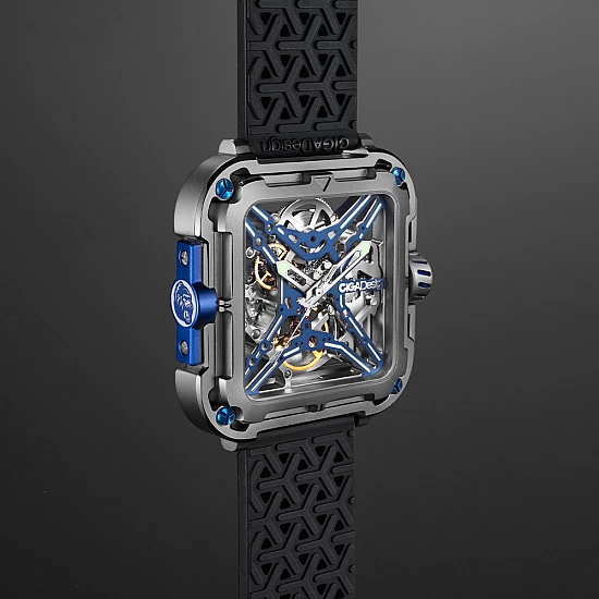 Годинник CIGA DESIGN X Series Titanium-GIFT BOX Cyber Blue Годинник CIGA DESIGN X Series Titanium-GIFT BOX Cyber Blue