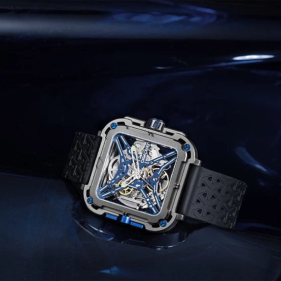 Годинник CIGA DESIGN X Series Titanium-GIFT BOX Cyber Blue Годинник CIGA DESIGN X Series Titanium-GIFT BOX Cyber Blue