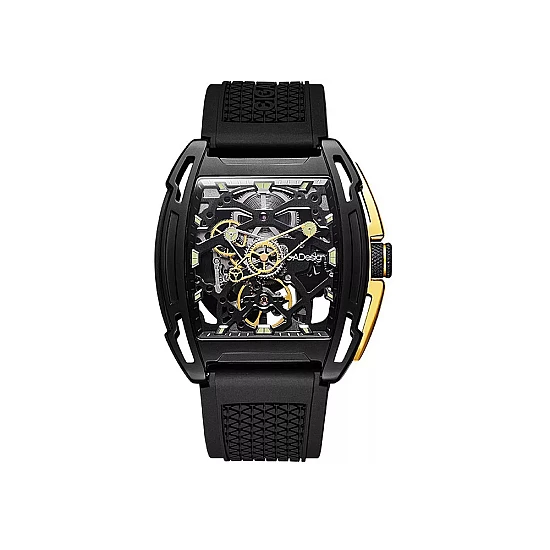 Годинник CIGA DESIGN Z-Series Exploration Black-Gold Wristwatch Z062-BLGO-W5BK