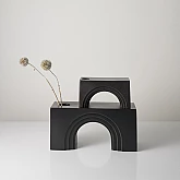Ваза ARCH Large чорна Ваза ARCH Large чорна