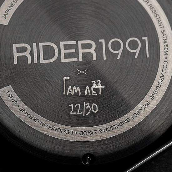 Годинник RIDER1991 RW01 Gamlet Bl Bl Bl Годинник RIDER1991 RW01 Gamlet Bl Bl Bl