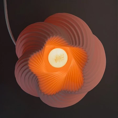 Лампа KHVYLI Candle M Pink