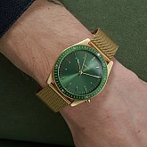 Годинник KOMONO Ray Legacy Mesh Gold Green Годинник KOMONO Ray Legacy Mesh Gold Green