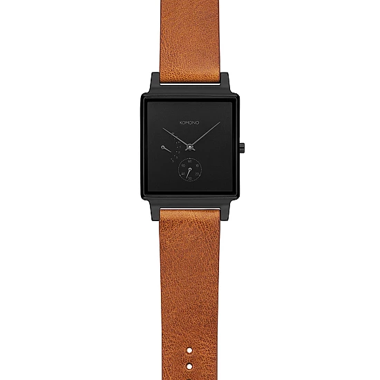 Годинник KOMONO Konrad Black Cognac Retrograde Годинник KOMONO Konrad Black Cognac Retrograde