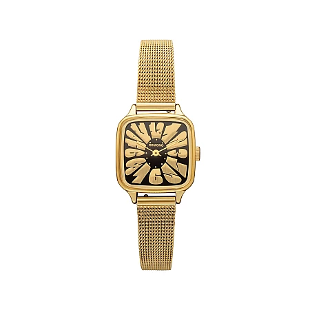 Годинник KOMONO Kate Flower Royale Gold Black