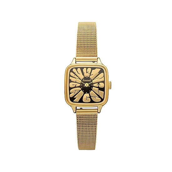 Годинник KOMONO Kate Flower Royale Gold Black Годинник KOMONO Kate Flower Royale Gold Black