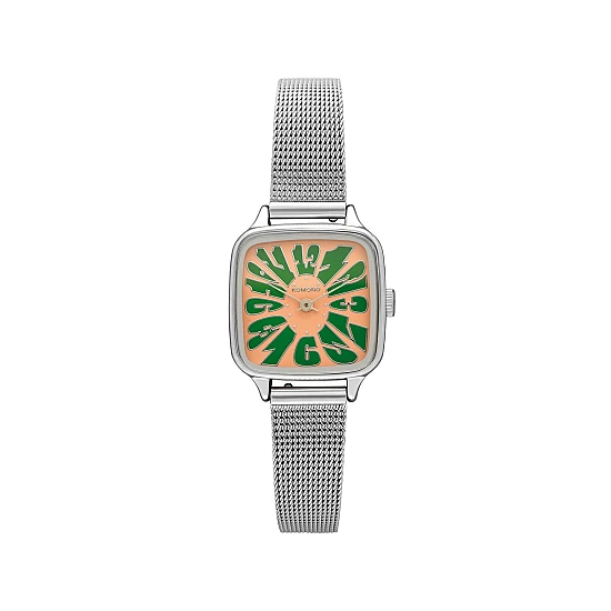Годинник KOMONO Kate Flower Royale Silver Blush Forest Годинник KOMONO Kate Flower Royale Silver Blush Forest