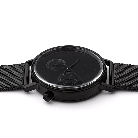 Годинник KOMONO Walther Black Mesh