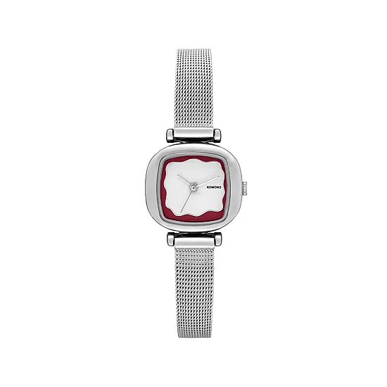 Годинник KOMONO Moneypenny Wave Royale Silver Maroon Годинник KOMONO Moneypenny Wave Royale Silver Maroon