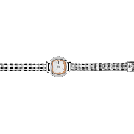 Годинник KOMONO Moneypenny Wave Royale Silver Blush KOM-W1330
