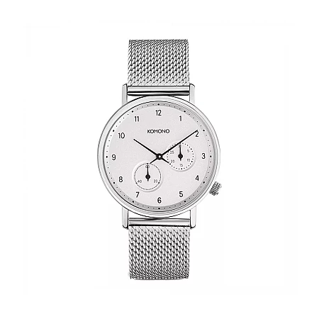 Годинник KOMONO Walther Silver Mesh
