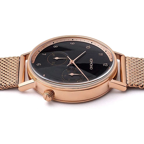 Годинник KOMONO Walther Rose Gold Mesh Годинник KOMONO Walther Rose Gold Mesh
