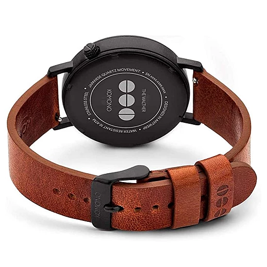 Годинник KOMONO Walther Black Cognac Годинник KOMONO Walther Black Cognac