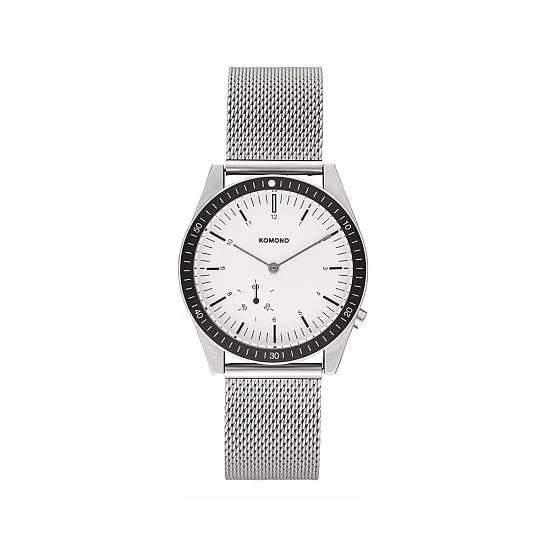 Watch Komono Ray Legacy Mesh Silver Watch Komono Ray Legacy Mesh Silver