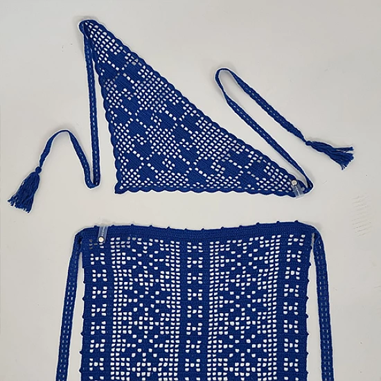 Scarves "cornflowers" Scarves "cornflowers"