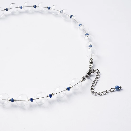 24 Hours with Glass Beads and Blue Kyanite 24 Hours with Glass Beads and Blue Kyanite