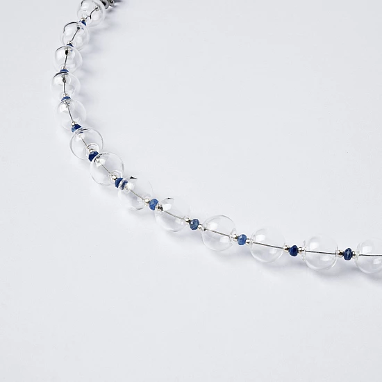 24 Hours with Glass Beads and Blue Kyanite 24 Hours with Glass Beads and Blue Kyanite