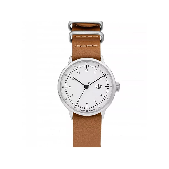 WATCH CHPO Harold Mini Silver Brown WATCH CHPO Harold Mini Silver Brown