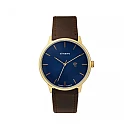 Годинник CHPO Khorshid Göteborg Navy Metal Blue Brown Strap