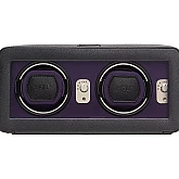 Коробка для зберігання Wolf Windsor Double Winder Blk/Pur Коробка для зберігання Wolf Windsor Double Winder Blk/Pur