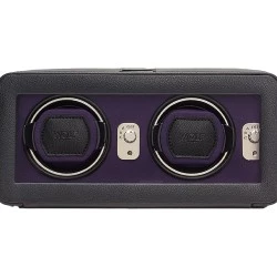 Коробка для зберігання Wolf Windsor Double Winder Blk/Pur