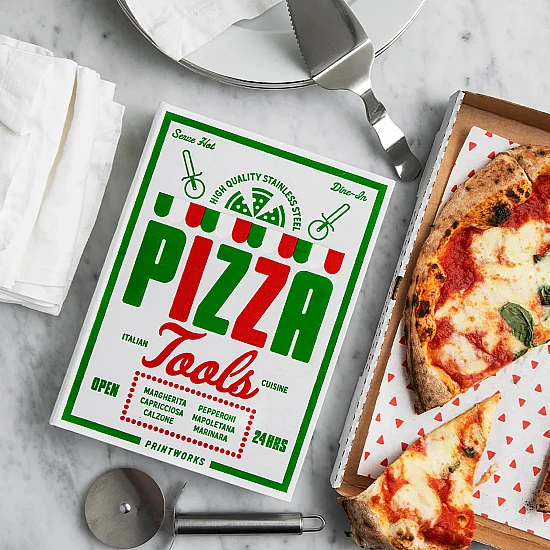 Набір для кухні PRINTWORKS The Essentials - Pizza Tools Набір для кухні PRINTWORKS The Essentials - Pizza Tools