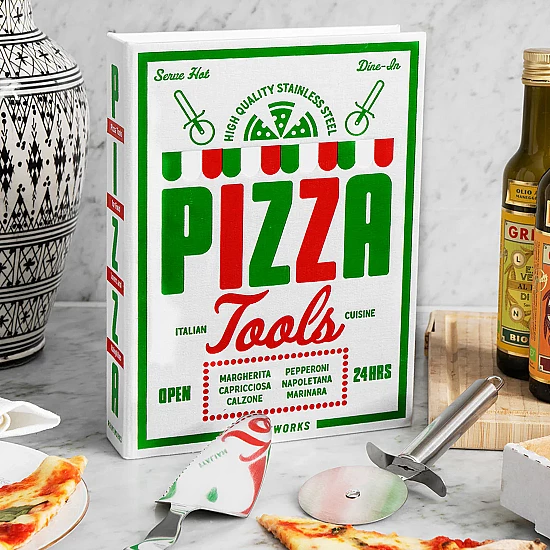 Набір для кухні PRINTWORKS The Essentials - Pizza Tools Набір для кухні PRINTWORKS The Essentials - Pizza Tools