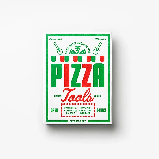 Набір для кухні PRINTWORKS The Essentials - Pizza Tools Набір для кухні PRINTWORKS The Essentials - Pizza Tools