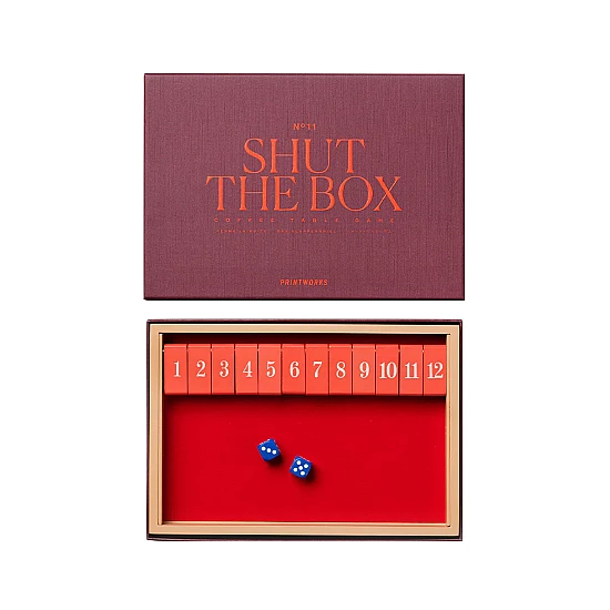 Настільна гра PRINTWORKS Shut the Box Настільна гра PRINTWORKS Shut the Box