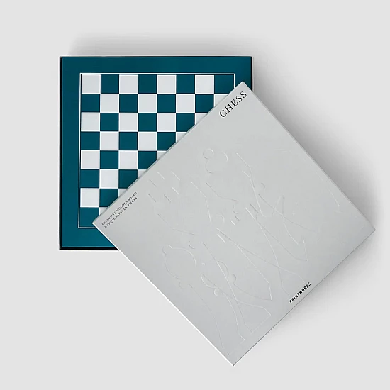 Шахи PRINTWORKS The Gambit - Wood Chess Шахи PRINTWORKS The Gambit - Wood Chess