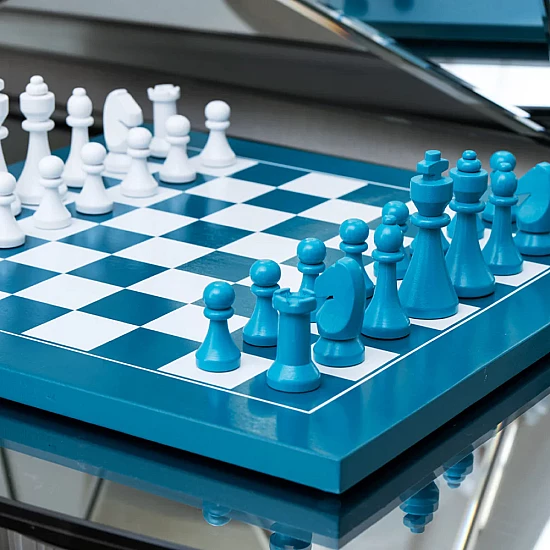 Шахи PRINTWORKS The Gambit - Wood Chess Шахи PRINTWORKS The Gambit - Wood Chess
