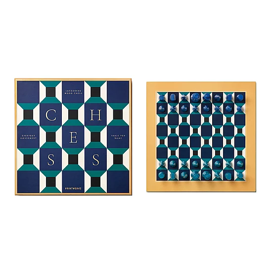 Шахи PRINTWORKS Lacquered Chess - Athena Шахи PRINTWORKS Lacquered Chess - Athena