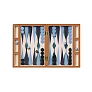 Нарди PRINTWORKS Lacquered Backgammon