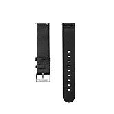 Strap REAL TIME Strap Leather Silver Strap REAL TIME Strap Leather Silver