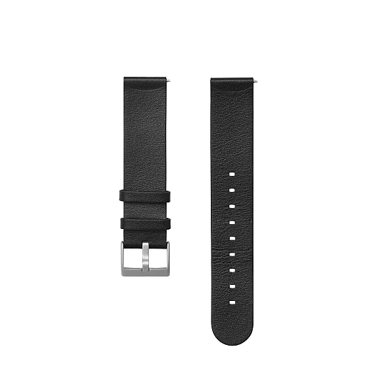 Strap REAL TIME Strap Leather Silver Strap REAL TIME Strap Leather Silver