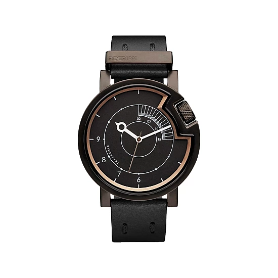 Годинник RIDER1991 RW01 BLACK GOLD L/BL Годинник RIDER1991 RW01 BLACK GOLD L/BL