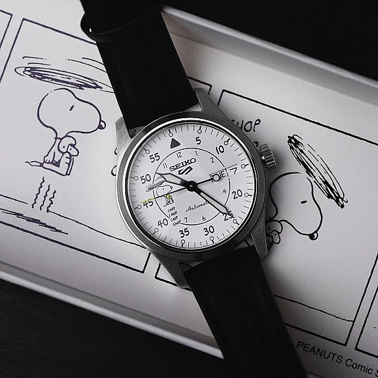 Годинник SEIKO 5 Sports x Peanuts "PARACHUTE" SRPK27K1 Годинник SEIKO 5 Sports x Peanuts "PARACHUTE" SRPK27K1
