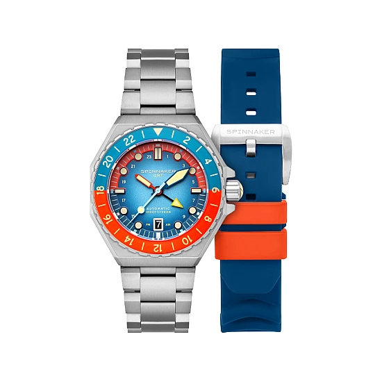 Годинник SPINNAKER DUMAS GMT AUTOMATIC SP-5119-77 Годинник SPINNAKER DUMAS GMT AUTOMATIC SP-5119-77