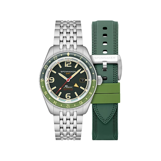 Годинник SPINNAKER FLEUSS GMT AUTOMATIC SP-5120-44 Годинник SPINNAKER FLEUSS GMT AUTOMATIC SP-5120-44