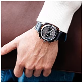 Годинник BRISTON Clubmaster Chrono date SPORT 42 TORTOISE acetateGrey sunray Годинник BRISTON Clubmaster Chrono date SPORT 42 TORTOISE acetateGrey sunray
