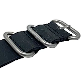Ремінець BERTUCCI 7/8 - 22mm - DuraForm Slate Black Horween Leather Band w/matte hardware Ремінець BERTUCCI 7/8 - 22mm - DuraForm Slate Black Horween Leather Band w/matte hardware