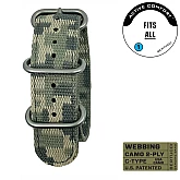 Ремінець BERTUCCI 7/8 - 22 mm C-Type 2-Ply Camo Webbing - Digicam Ремінець BERTUCCI 7/8 - 22 mm C-Type 2-Ply Camo Webbing - Digicam