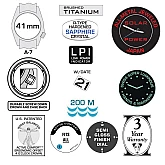 Годинник BERTUCCI A-7TS RETROSPEC Solar 12900 Годинник BERTUCCI A-7TS RETROSPEC Solar 12900
