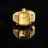 Годинник каблучка BREDA Nocturne Time Ring Deep Gold/Amber 1755A Годинник каблучка BREDA Nocturne Time Ring Deep Gold/Amber 1755A