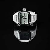 Годинник каблучка BREDA Nocturne Time Ring Silver/Smoke 1755B Годинник каблучка BREDA Nocturne Time Ring Silver/Smoke 1755B