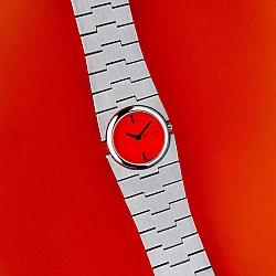 Годинник BREDA Sync Silver/Flame 1752D