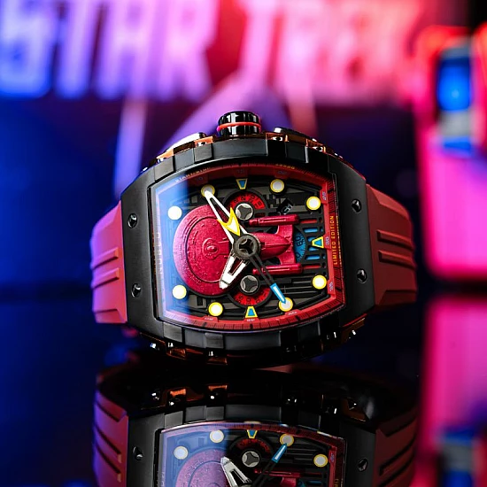 Годинник NUBEO MAGELLAN CHRONOGRAPH STAR TREK ENTERPRISE-D LIMITED EDITION NB-6097-03 Годинник NUBEO MAGELLAN CHRONOGRAPH STAR TREK ENTERPRISE-D LIMITED EDITION NB-6097-03