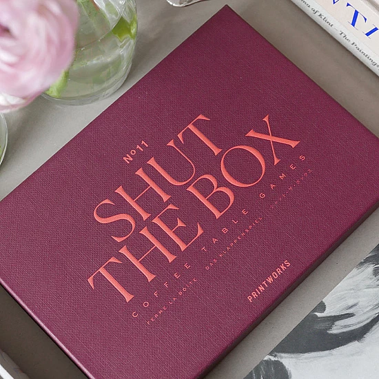 Настільна гра PRINTWORKS Shut the Box Настільна гра PRINTWORKS Shut the Box