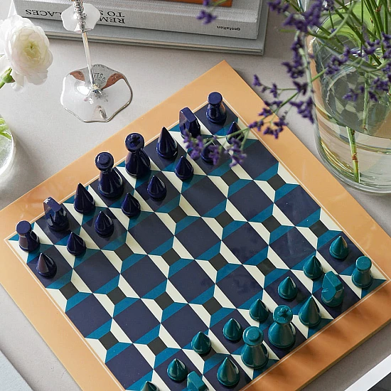 Шахи PRINTWORKS Lacquered Chess - Athena Шахи PRINTWORKS Lacquered Chess - Athena